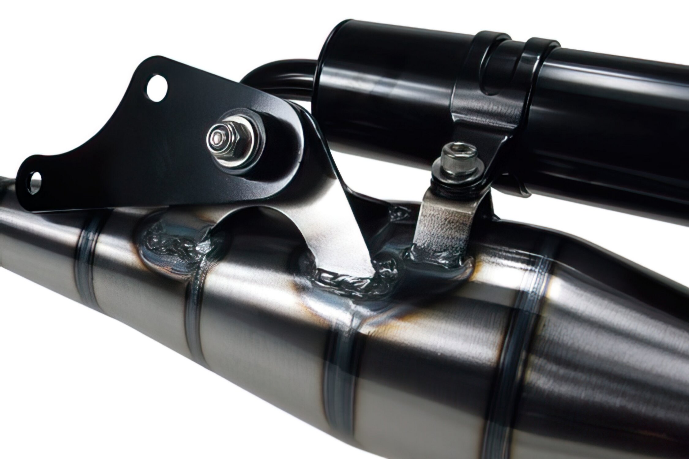 Pot D'Échappement Morini Pour Moteurs 50cc - Compatible Suzuki Address, Katana, Pegasus, TGB Sky 50