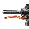 Brake Lever front Puig 2.0 adjustable orange / black