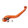 Brake Lever front Puig 2.0 adjustable orange / black