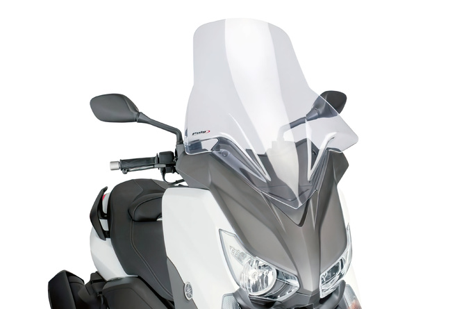 Windshield Puig V-Tech Line Touring transparent Yamaha Xmax 125 / 250 / 400 after 2014