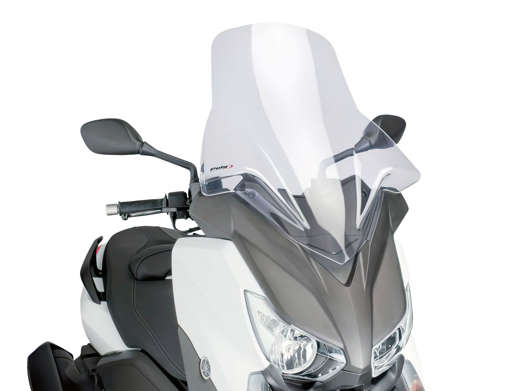 Puig Windschutzscheibe V-Techline – Für Kymco X-Citing 400 Ab 2013, Transparent, Erhöhter Fahrkomfort
