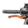 Brake Lever front Puig 2.0 adjustable short orange / black