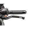 Brake / Clutch Lever rear Puig 2.0 adjustable black / orange