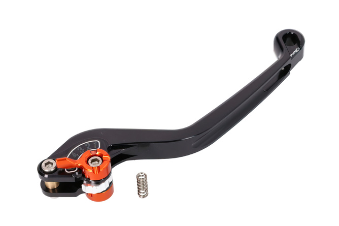 Brake Lever front Puig 2.0 adjustable black / orange