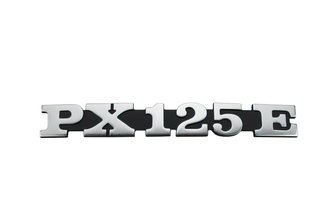 Emblem Beinschild ''PX125E'' Vespa PX