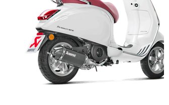 Akrapovic Slip-On Exhaust (CE-marking) Vespa Primavera / Sprint / Piaggio Liberty iGET i.e. 3V 125-150cc