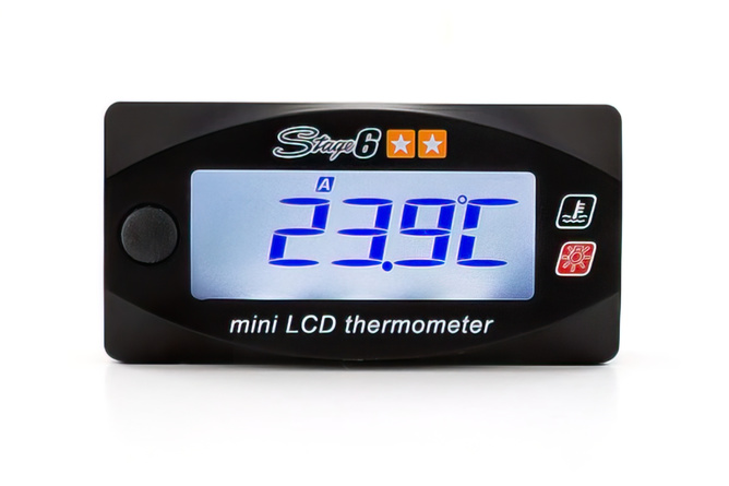 Temperaturmesser (0-120°) Stage6 MK2 schwarz 