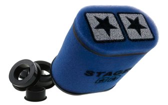 Racingluftfilter Stage6 Double-Layer GROSS AirBox Blau