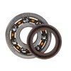 Crankshaft Bearings + Oil Seals Stage6 6303 C3 polymer cage Minarelli AM6 