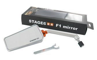 Rétroviseur gauche Stage6 aluminium "F1"