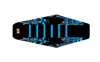 Sitzbezug Derbi Xtreme 2011 - 2017 Stage6 Full Covering blau / schwarz
