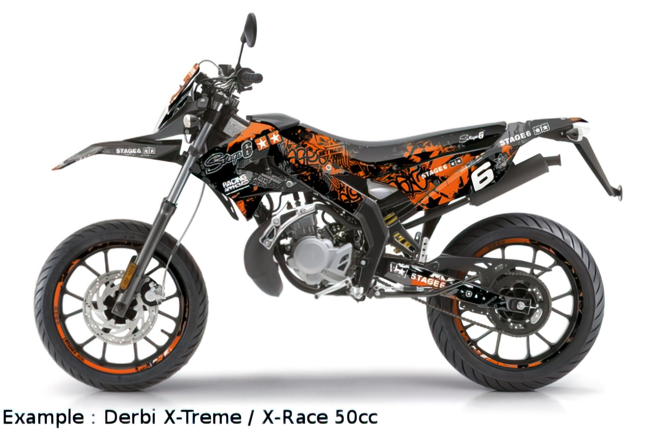 Garde boue av mecaboite tun'r adapt. derbi senda drd racing 2011