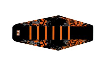 Housse de selle Derbi X-Treme 2011 - 2017 Stage6 Full Covering orange / noir