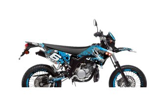 Dekor Kit Stage6 blau - schwarz Yamaha DT50 / MBK X-Limit