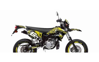 Dekor Kit Yamaha DT 50 Stage6 gelb / schwarz