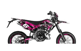 Dekor Kit Stage6 pink - schwarz Beta RR 2012 - 2020