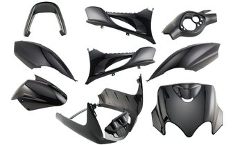 Fairing Kit 9 pcs. black Yamaha Jog R