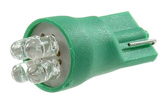 Ampoule feu de position STR8 LED 4 en 1 12V / T8 vert