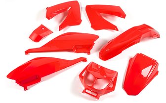Verkleidungskit 8 Teile rot Derbi X-treme bis 2011