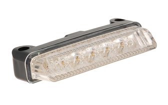 Rücklicht Mini LED 78x16x32mm universal weiß mit CE Prüfzeichen