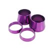 Embouts de poignées STR8 CNC violet 