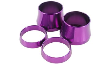 Embouts de poignées STR8 CNC violet