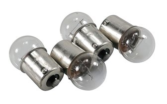 Ampoules de clignotant (x4) 12V - 10W BA15S blanc