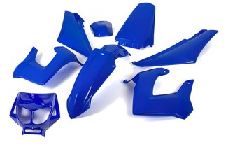 Kit de Carenados x8 Azul Derbi X-treme hasta 2011