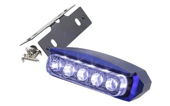 STR8 License Plate LED Lighting with holder blue