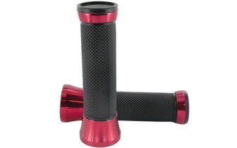 Puño STR8 CNC Negro / Rojo