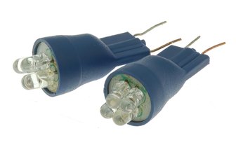 Ampoule de feu de position STR8 LED 4 en 1 12V / T8 bleu