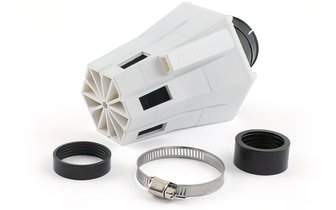Luftfilter STR8 Evo 28-35mm gebogen weiß / schwarzer Schaumstoff