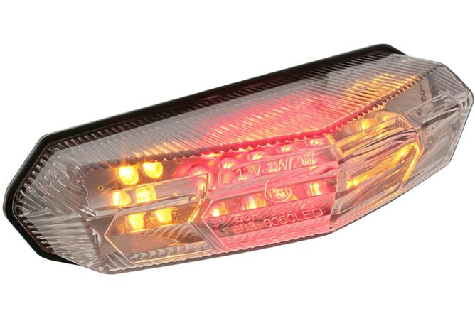 Rücklicht STR8 LED inkl. Blinkerfunktion universal 15x85cm mit Strassenzulassung 