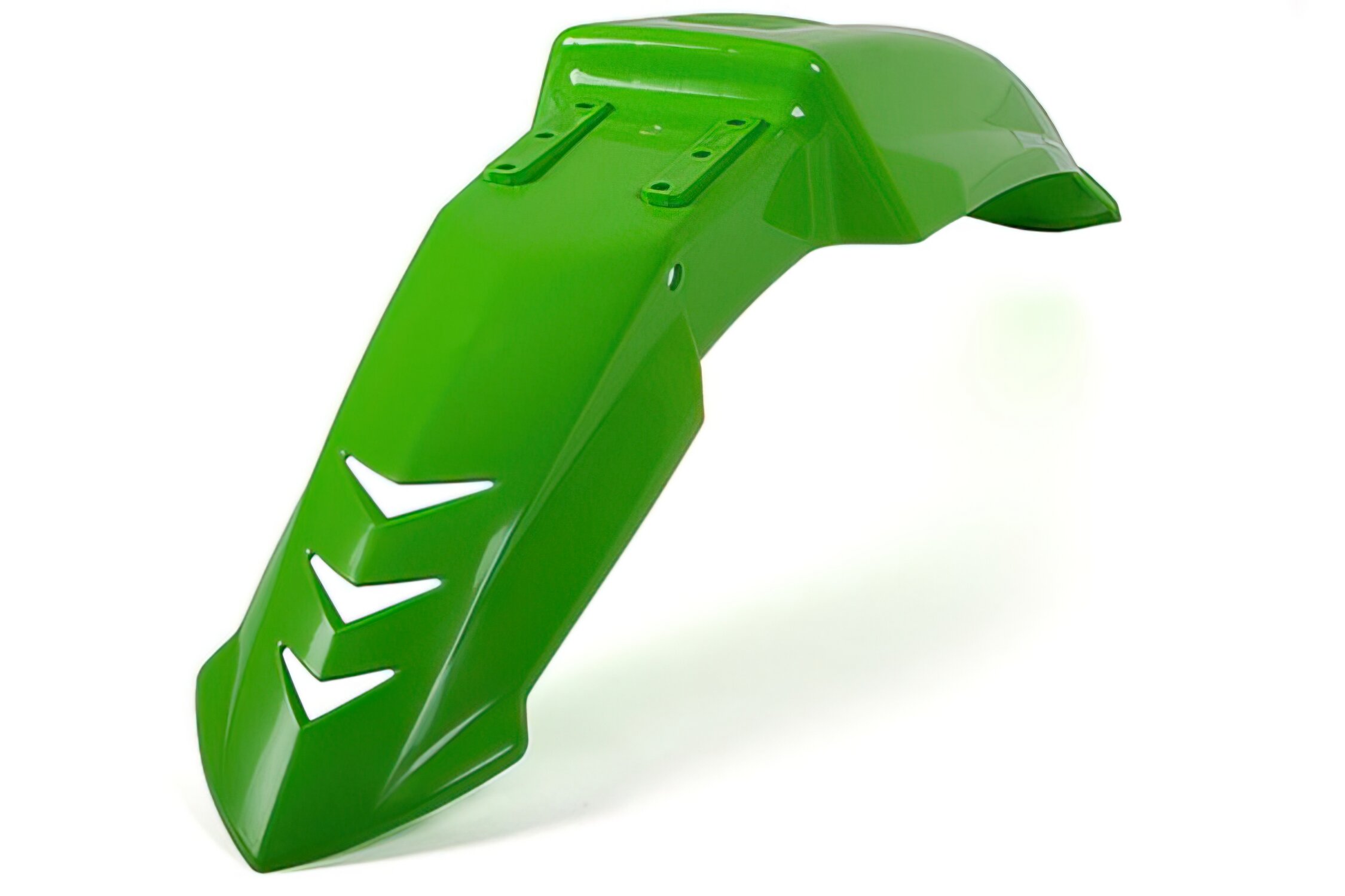 POLISPORT Parafango Anteriore Replica OEM Per Kawasaki – Verde Lucido – DGP Plastica Durevole – Compatibile KX250F/KX450F (09'-12')