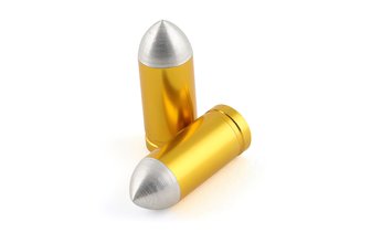 Valve Caps STR8 Bullet gold