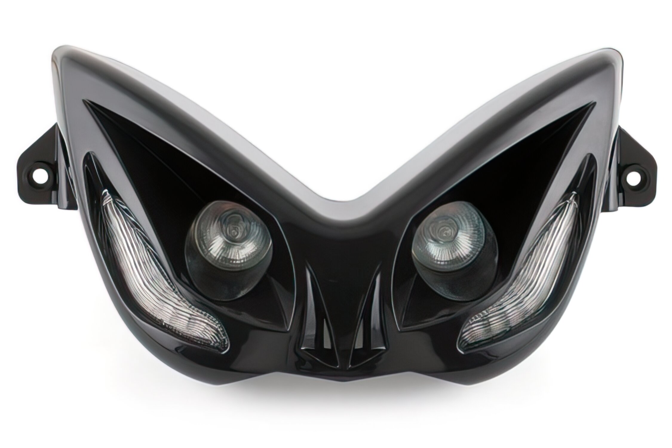 Masque Feux Noir Avec Leds Bleu Yamaha 50 YQ Aerox R E2 2004/2012