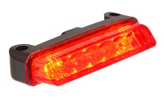 Rücklicht Mini LED 78x16x32mm universal rot mit CE Prüfzeichen