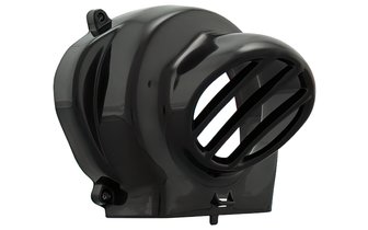 Cooling Fan Cover w. scoop Piaggio AC black