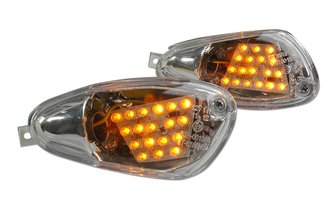 Clignotants avant Led transparent Gilera Runner avant 2003