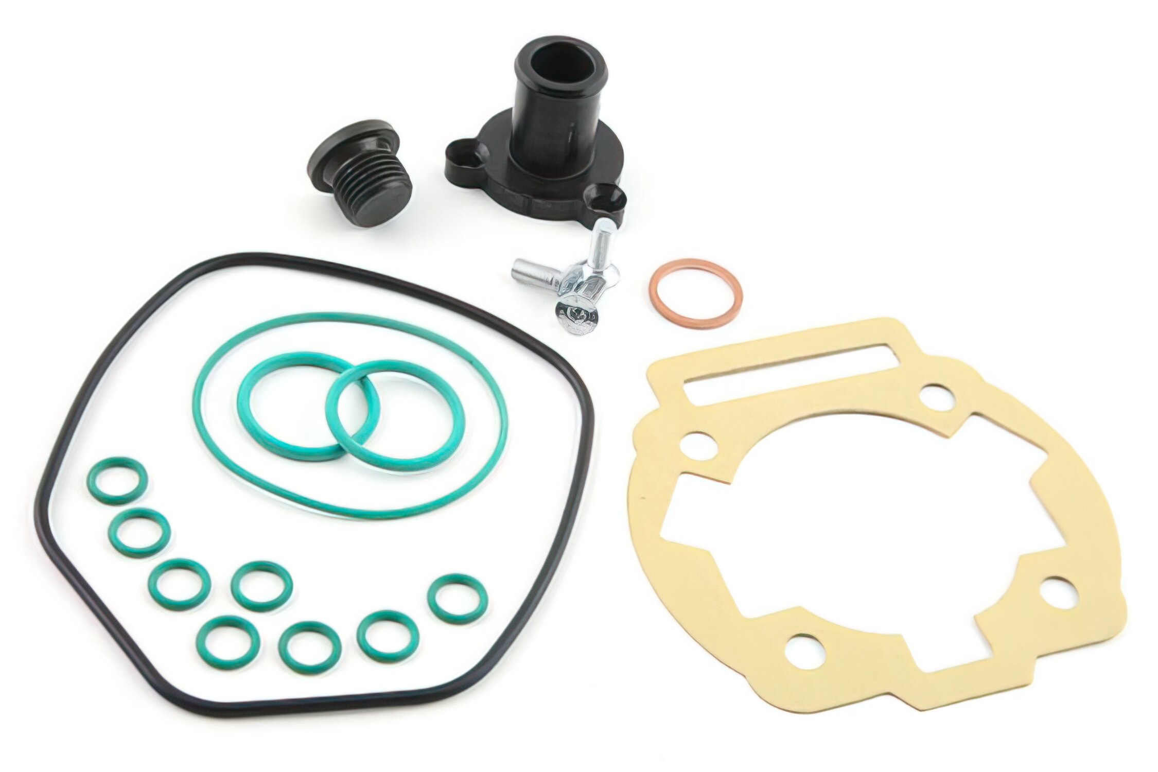 Kit Gruppo Termico Easyboost 50cc Per Derbi Euro 3/4 - Cilindro Ghisa Con Testa Alluminio - Foto 6