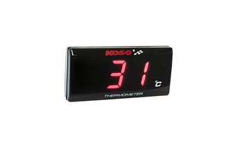 Thermomètre de température Koso Super Slim Rouge