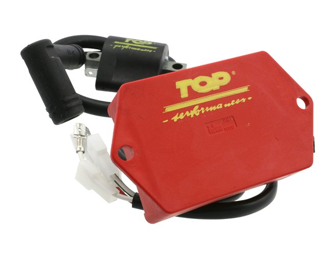 Top Performances CDI Unit with variable timing + HT ignition coil AM6