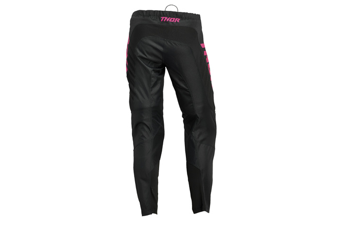 MX Pants Thor Ladies Sector Minimal black / neon pink 