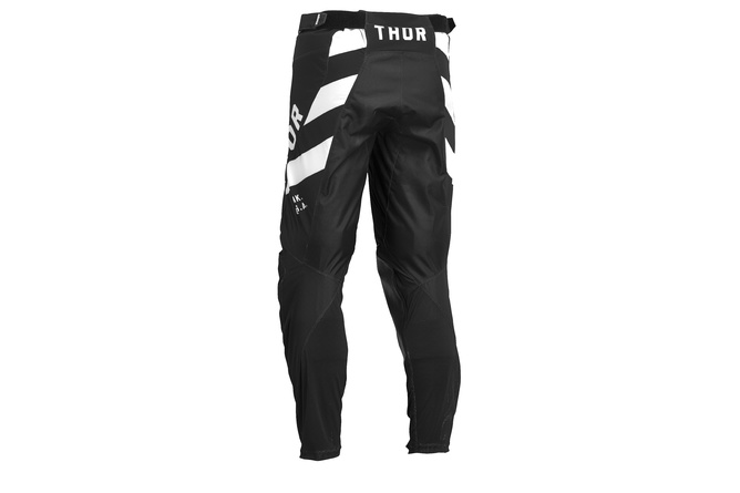 Pantalon cross Thor Pulse Vapor noir / blanc 