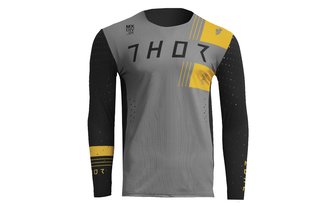 MX Jersey Thor Strike schwarz / gelb 