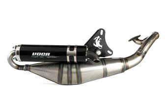 Exhaust Voca Racing Sabotage V2 50/70 Yamaha Aerox / MBK Nitro black silencer