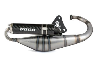 Exhaust Voca Racing Sabotage V2 50/70 Yamaha BW's / Slider carbon look silencer