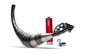 Exhaust 50/70cc Voca Rookie red silencer Beta RR after 2012
