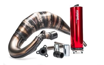 Exhaust Voca Cross Rookie 50/70cc red silencer CE Beta RR after 2012