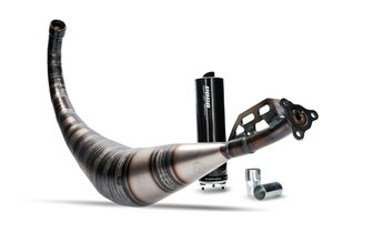 Exhaust 50/70cc Voca Rookie black silencer Beta RR after 2012